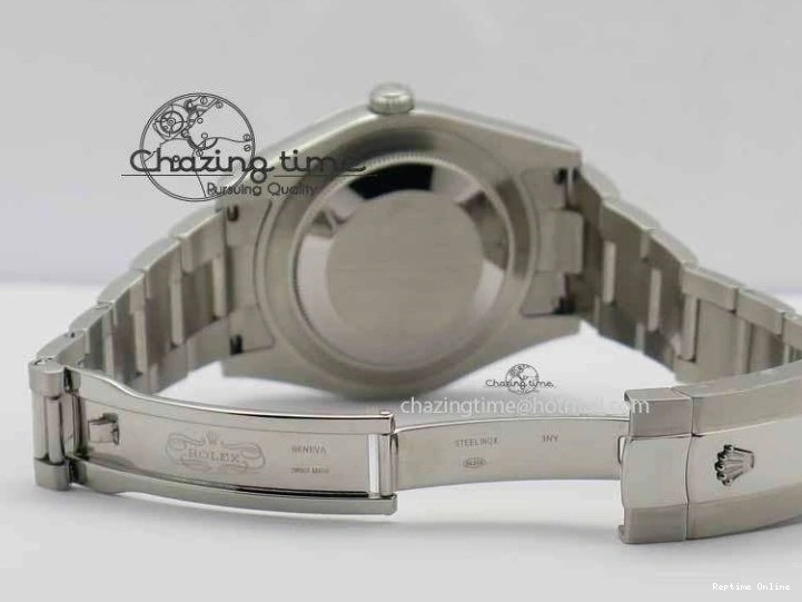0214 Packable DateJust II 41mm SS BP Maker Best Edition Gray Dial Diam On SS Bracelet SA 3729